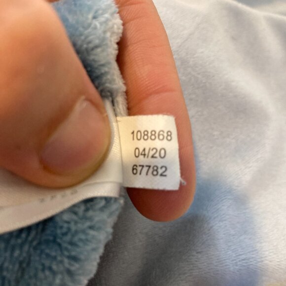 Carters Puppy Dog Lovey Blue Security Blanket Baby Stuffed Plush Animal Toy - Picture 6 of 8